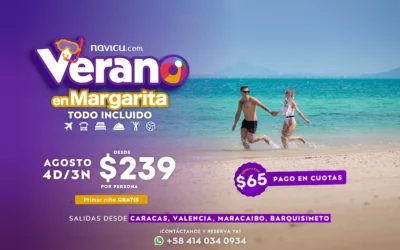 Verano en Margarita: Adquiere tus Paquetes TODO INCLUIDO